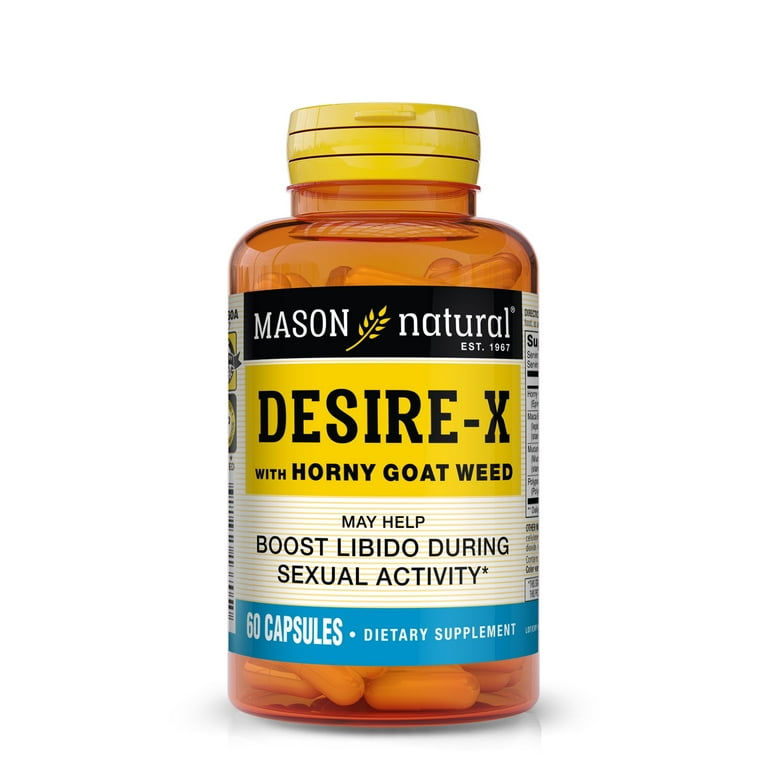 Mason Natural Desire-X with Horny Goat Weed, Maca, Mucuna and