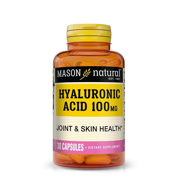 Mason Natural Hyaluronic Acid 100 mg - 30 Capsules.