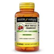 Mason Natural Milk Thistle/Cranberry Liver & Kidney Cleanser 60 Caps