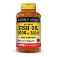 thumbnail image 1 of Mason Natural No Burp Fish Oil 1000 mg Omega-3, 100 Softgels, 1 of 6