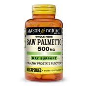 Mason Natural Saw Palmetto 500 mg, 90 Capsules