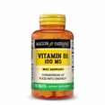 thumbnail image 1 of Mason Natural Vitamin B1 (Thiamin) 100 mg - Healthy Conversion of Food into Energy, Supports Nerve and Immune Health, 100 Tablets, 1 of 5
