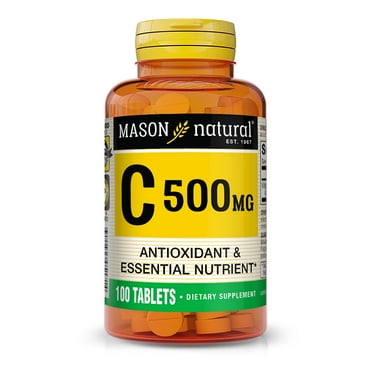 Mason Natural Vitamin C 500 mg - 100 Tablets