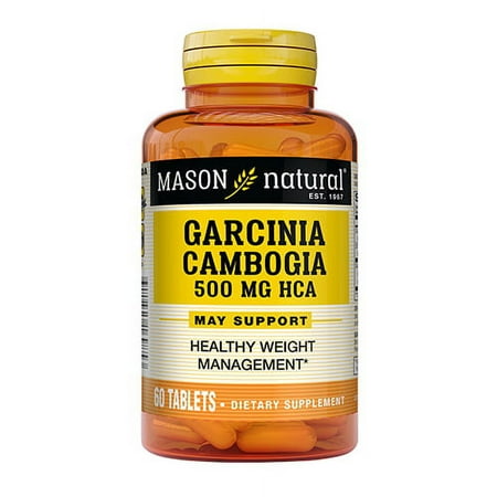 Mason Naturals Garcinia Cambogia 500 Mg Tablets, 60 Ea