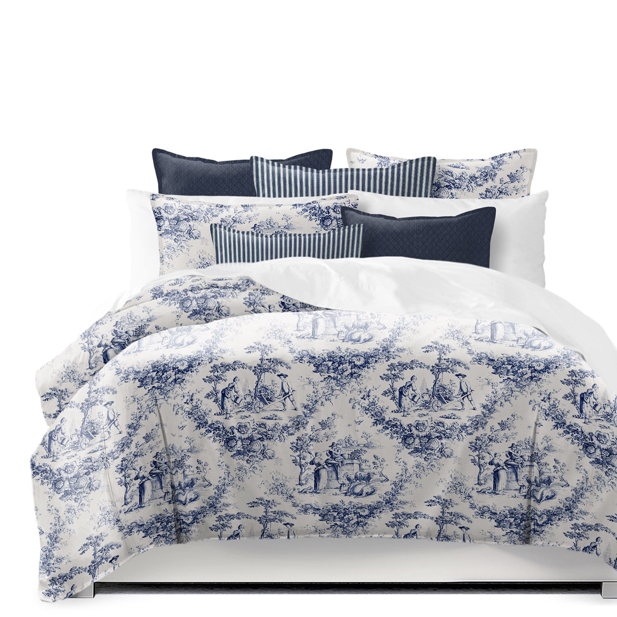 Mason Navy Comforter Set Twin