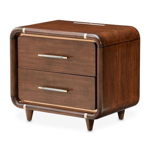 Mason Park Nightstand - Umber Brown