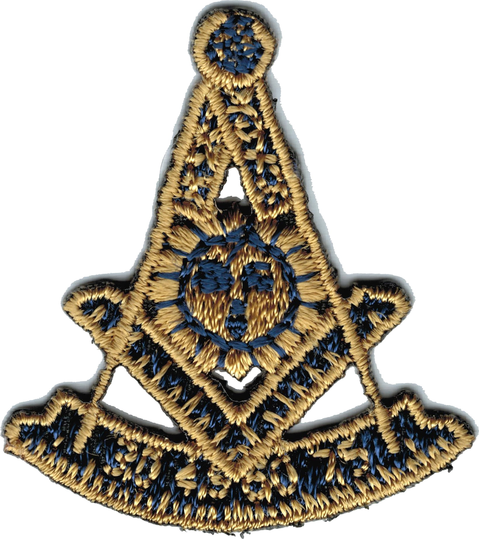 Freemason Masonic Gold and Black Iron on Patch – Mason Square Market
