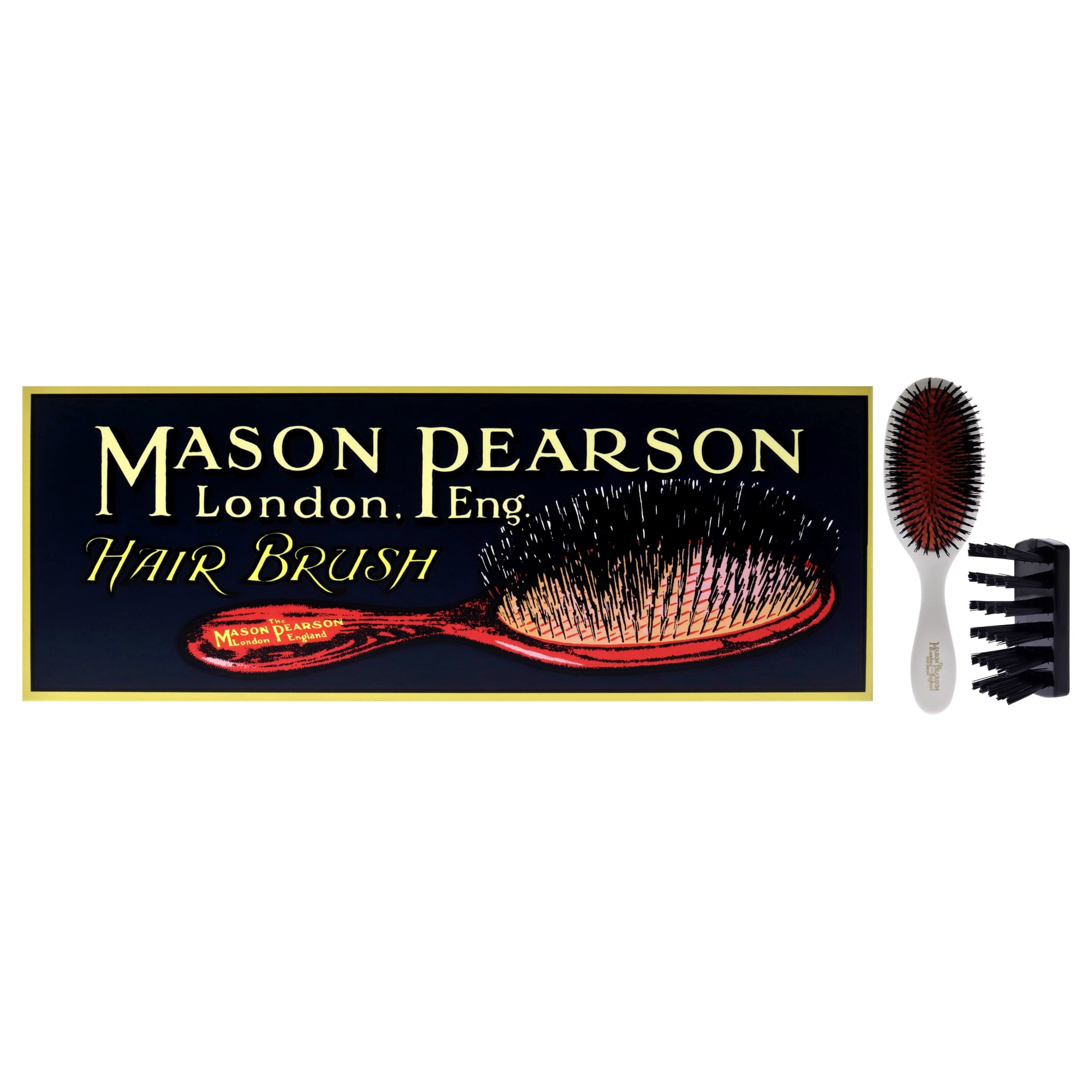 Mason Pearson Handy Bristle Brush - B3 Ivory, 2 Pc Hair Brush and