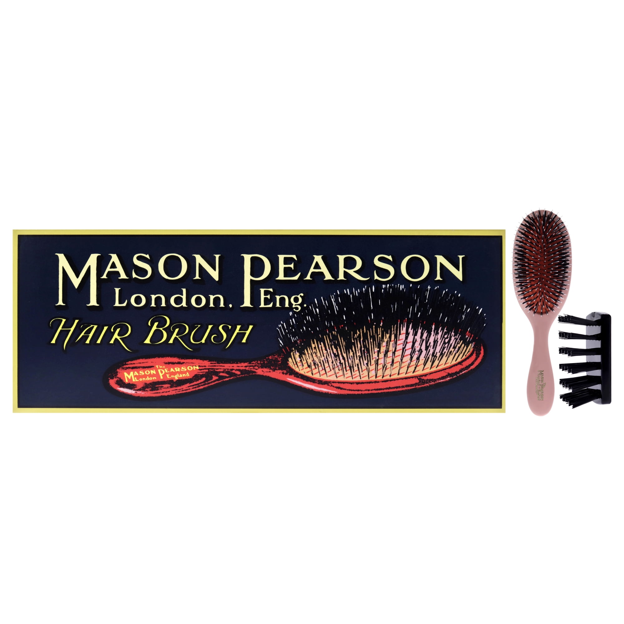 MASON PEARSON
Handy Bristle & Nylon Hairbrush BN3. PINK. Mason Pearson BN3 Handy Bristle and Nylon Hair Brush - Pink  main image 3