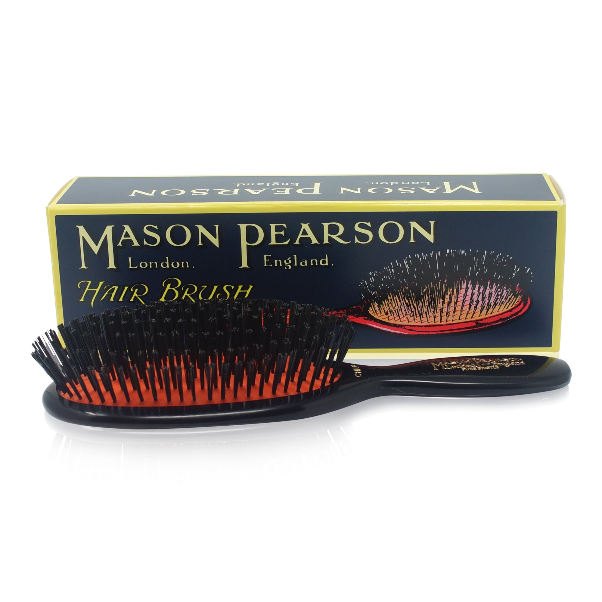 Brush Hair Bristle Pearson Mason Pure Size Child Pocket