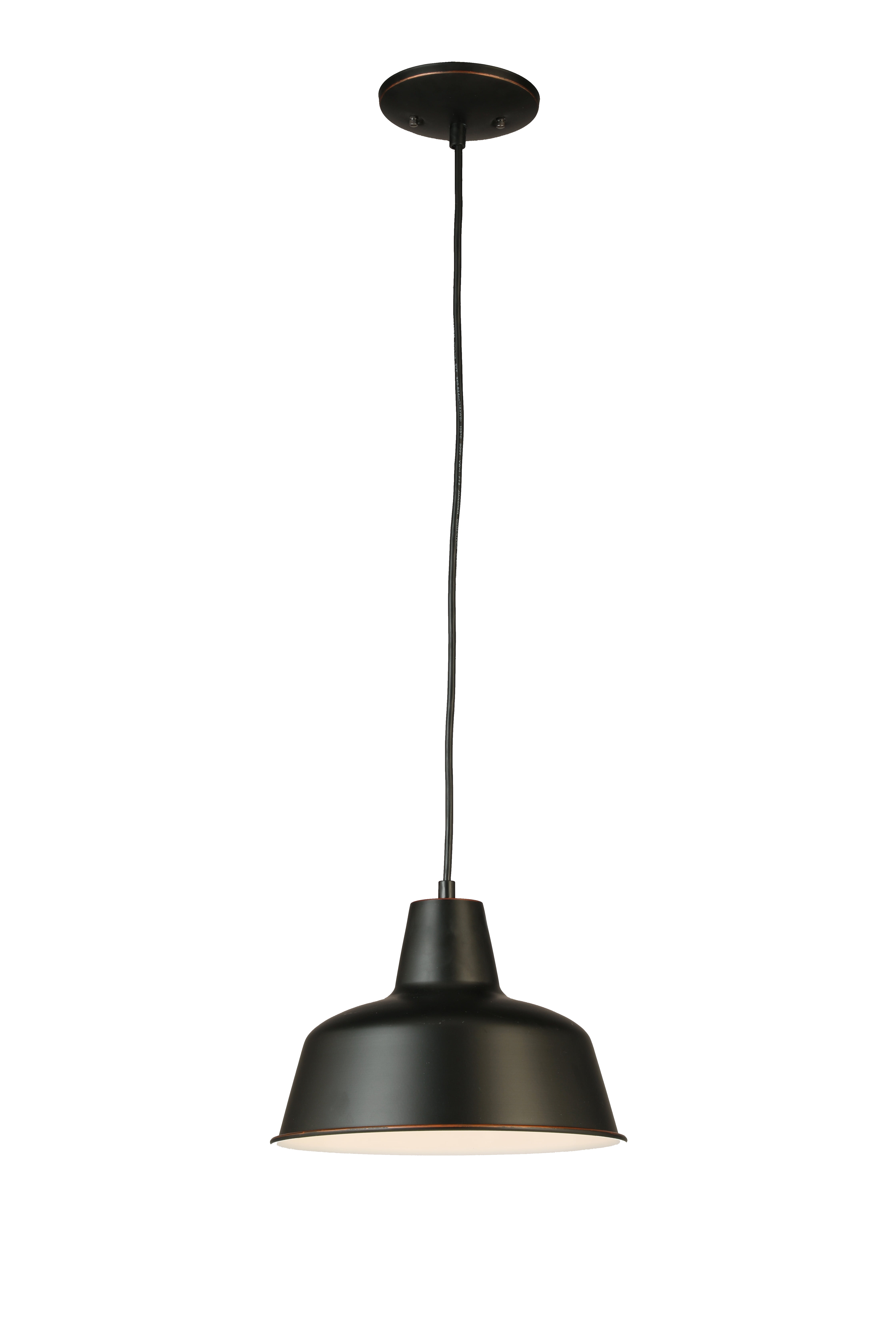 Mason Oil Rubbed Bronze Adjustable Metal Pendant Light