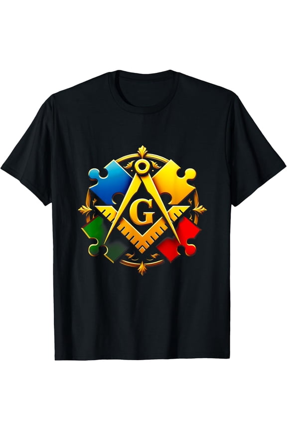 Mason Puzzle Support Graphic T-Shirt