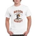 thumbnail image 1 of Mason Ramsey Falls Into Place Photo Themed Country Unisex T-Shirt up to 5XL, 1 of 3