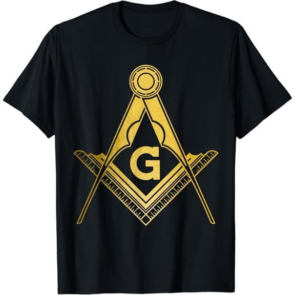 Mason Square & Compass Freemason Shriner Vintage Masonic T-Shirt mens t shirt，black，women，funny，misfits，men，journey