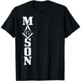 thumbnail image 1 of Mason Square & Compass Masonic Symbol Freemason Shriner T-Shirt mens t shirt，black，women，funny，misfits，men，journey, 1 of 4