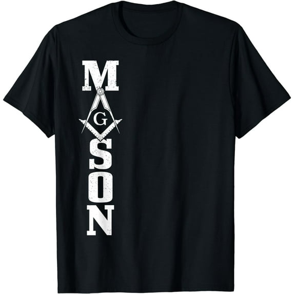 Mason Square & Compass Masonic Symbol Freemason Shriner T-Shirt mens t shirt,black,women,funny,misfits,men,journey