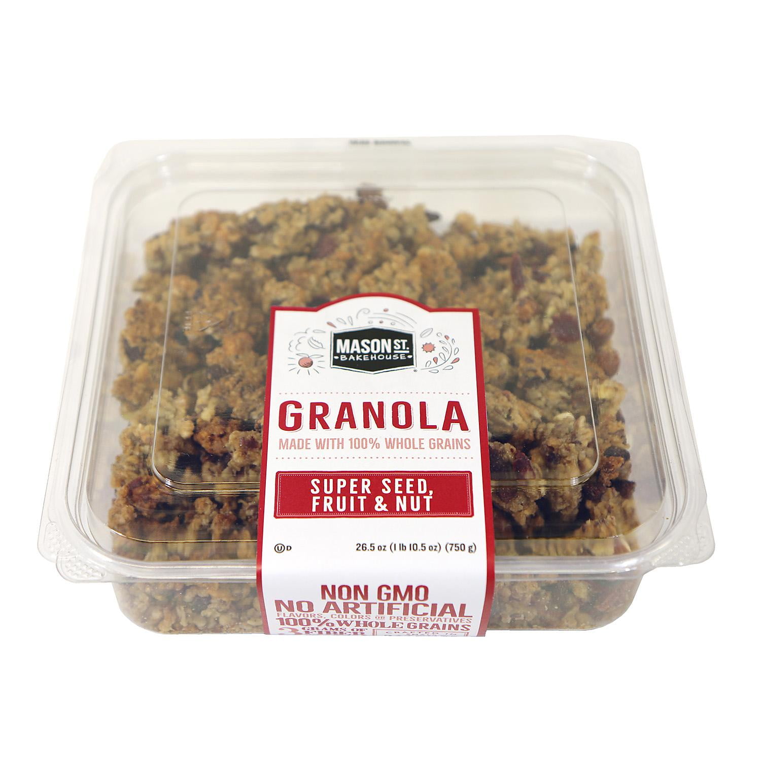 Mason St Bakehouse Super Seed Fruit and Nut Granola 26.5 oz