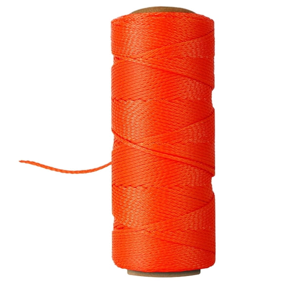 Mason String Line Nylon Rope, Braided Twine for Gardening, Construction String Line Level for Masonry Tools, Outdoor Garden Twine for Climbing Plants