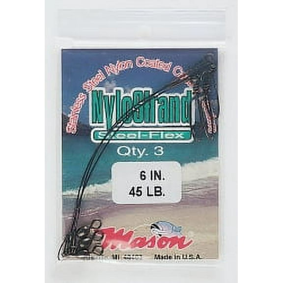 Mason Tackle 24" 45LB Steel Leader