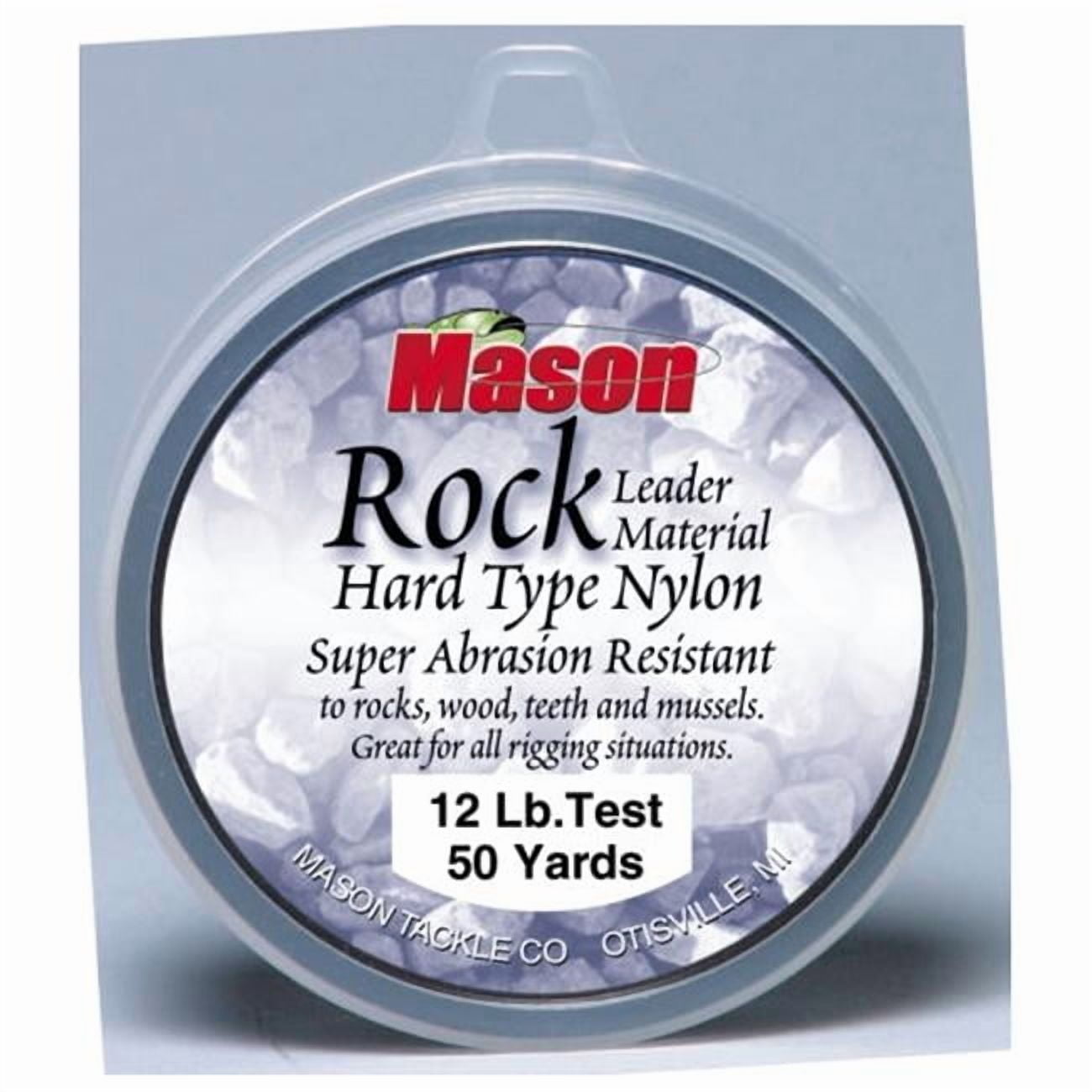 Mason Tackle Company RL-50-80 Rock Hard Type Nylon - 80 lb.