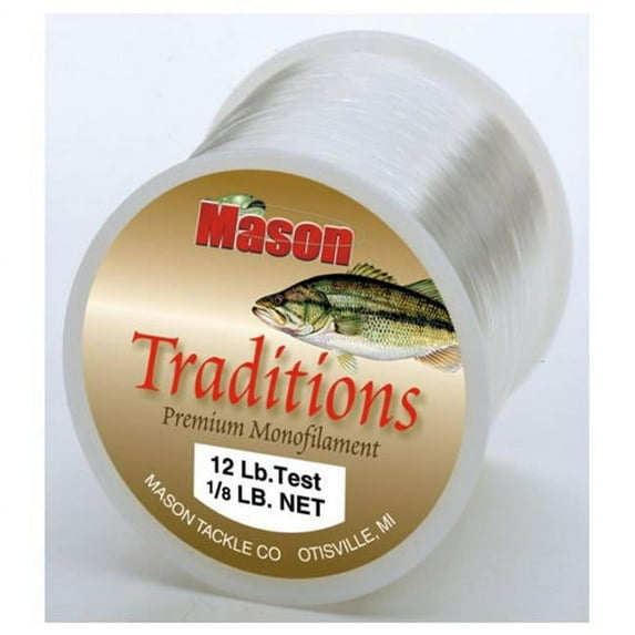 Mason Tackle Company Traditions Premium Monofilament - 8 lb.