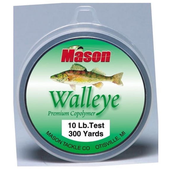 Mason Tackle Company Walleye Premium Co-Polymer - 15 lb.