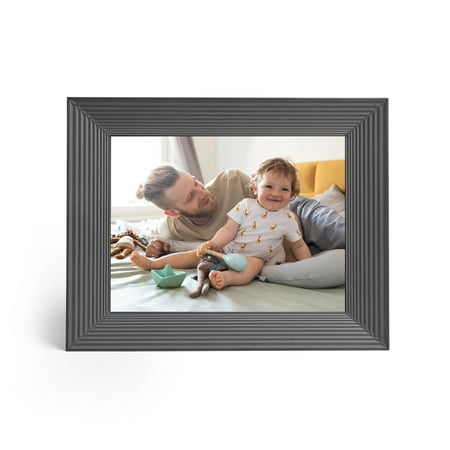 Aura Home - Mason Graphite 9" Digital Wifi Frame Dual Orientation - Graphite