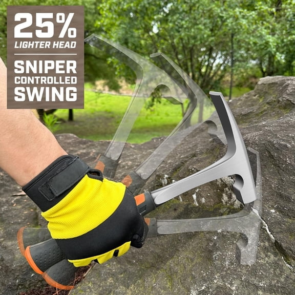 Mason's/Bricklayer'sHammer-32 oz Brick Hammer Masonary Tool- Forged one piece Steel Construction&shock reduction handle12.7inch$$Tools & Hardware Other