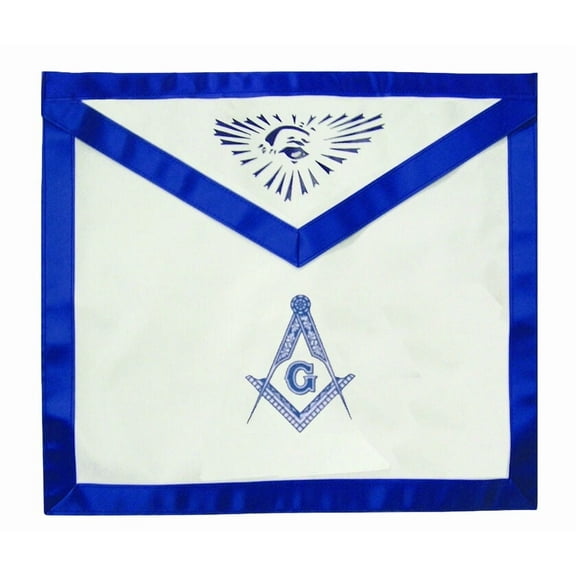 Masonic Aprons Master Mason Blue Lodge. Stencil Compass Square Seeing Eye