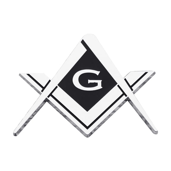 Masonic Car Emblems Decal for Auto Truck Motorcycle Car Bikes Easy Installation