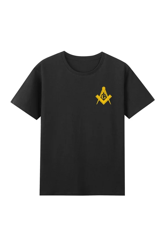 Masonic Chest Logo Square And Compass Freemason T-Shirt
