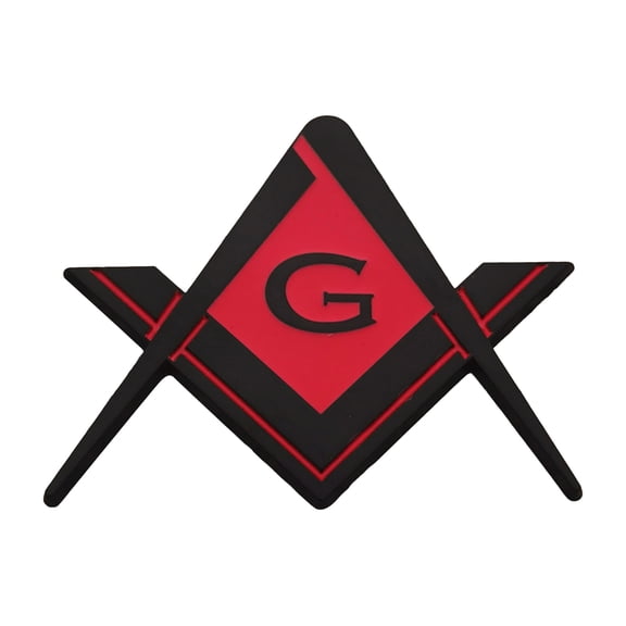 Masonic Emblems 3D Car Sticker Strong Adhesive Reflect Cultural Personals Styles for Vehicle Decoration