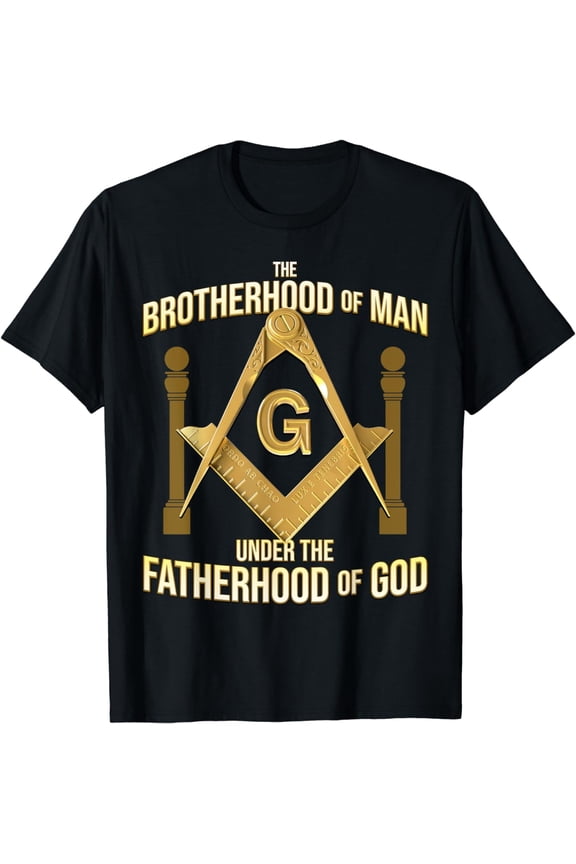 Masonic Fatherhood Square & Compass Freemason T-Shirt mens t shirt,black,women,funny,misfits,men,journey
