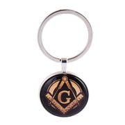 Masonic Keyring Masonic Symbolic, Perfect for Freemasons & Collectors, Keys Organizer