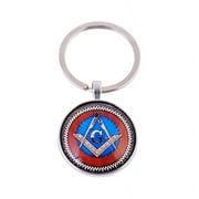 Masonic Keyring Masonic Symbolic, Perfect for Freemasons & Collectors, Keys Organizer