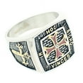 thumbnail image 1 of Masonic Rings Knights of Templar Ring. Red Cross In Hoc Signo Vinces Steel, 1 of 4