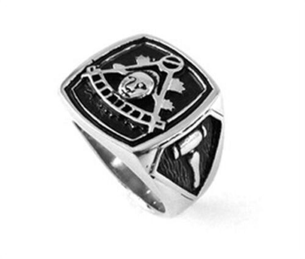 Stainless steel past master ring new arrivals