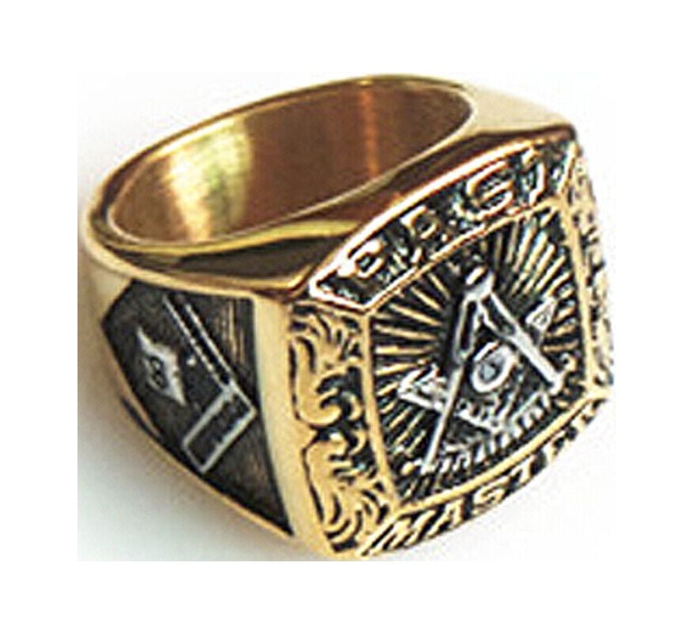 Stainless steel past master ring new arrivals
