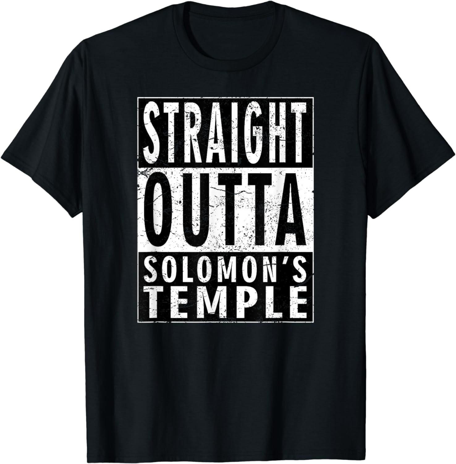 Masonic Shirt Straight Outta Solomon's Temple Masonic Shirt Straight Outta Solomon's Temple