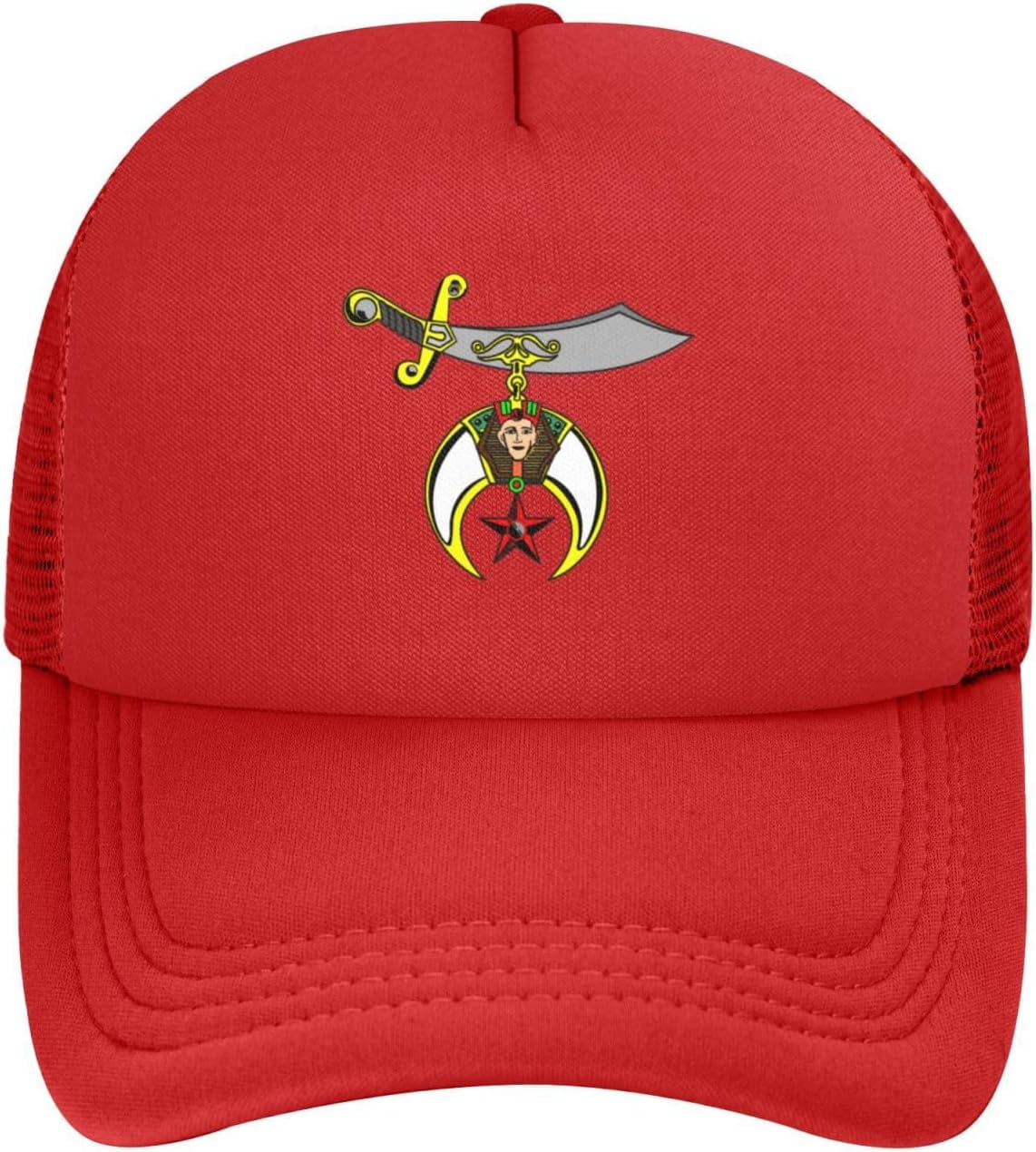 Masonic Shriner Trucker Hat Women Mesh Baseball Cap Sun Hat Cowboy