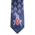 thumbnail image 1 of Masonic Square & Compass Religious Neck tie sku 1064, 1 of 3