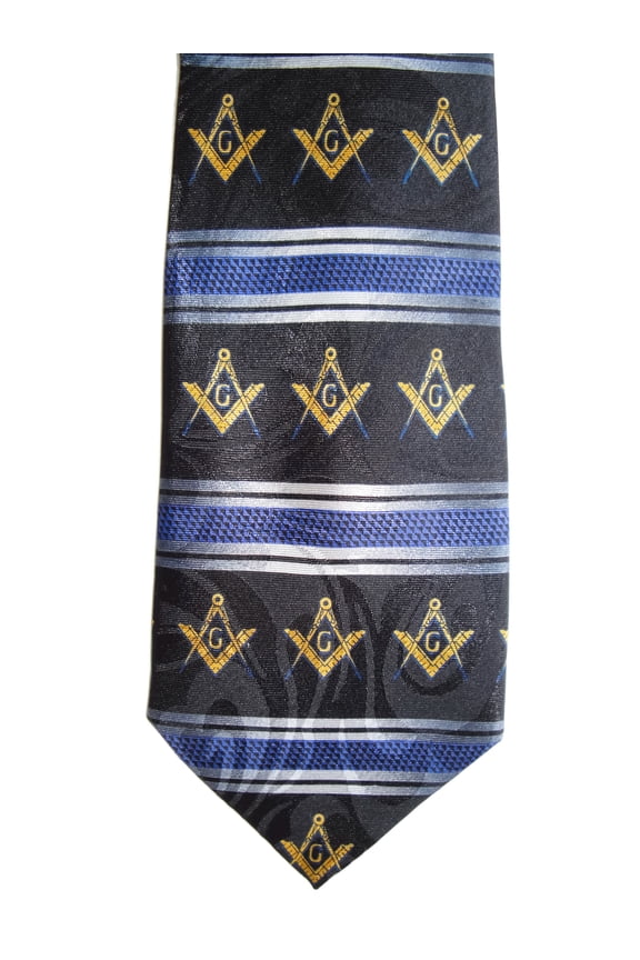 Masonic Square & Compass Religious Necktie sku 1062