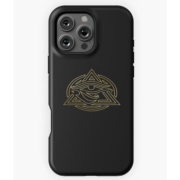 Masonic Symbol All Seeing Eye Pyramid M4033 Phone Case for iPhone 17 16 15 14 13 12 11 Pro Max