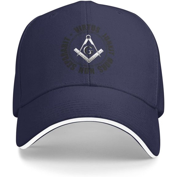 Masonic Symbol Baseball Cap Summer Sun Hat Gift Women Trucker Hat Snapback Hat Men Dad Hat Black