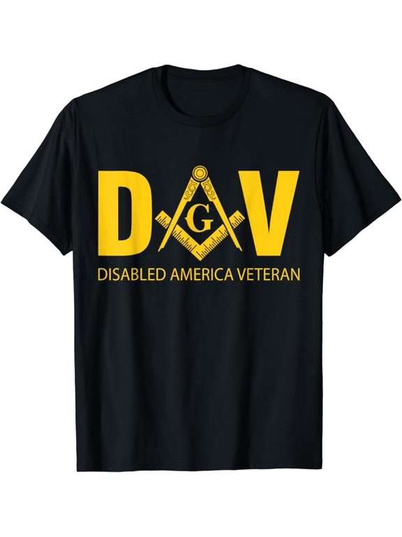 Masonic Veteran Father Day Gift T-Shirt