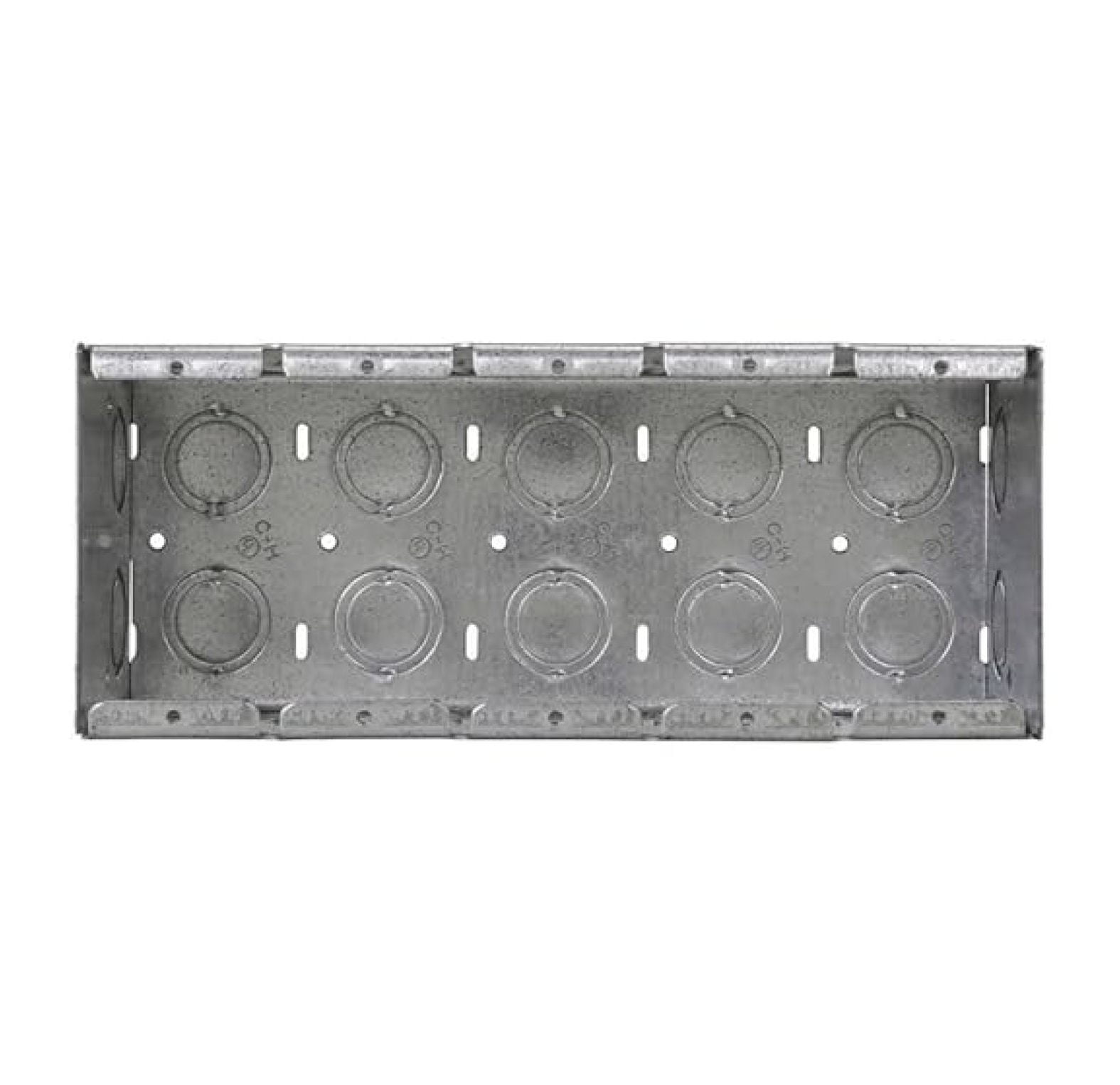Masonry Box 5-Gang Steel 3-1/2 Inch Deep - Thepitt TP694 Crouse-Hinds ...