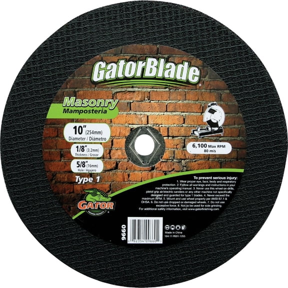Masonry Cutting Abrasive Blade