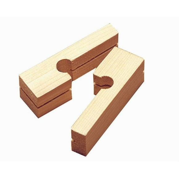 Masonry Line Blocks (20pcs) for Bricklayers, Blocklayers, Masons (Corner Blocks)