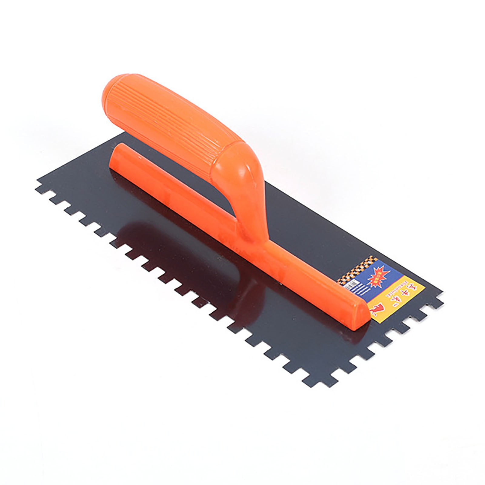 Masonry Plastering Trowel Anti Slip Wear Resistant Steel Serrated Edge