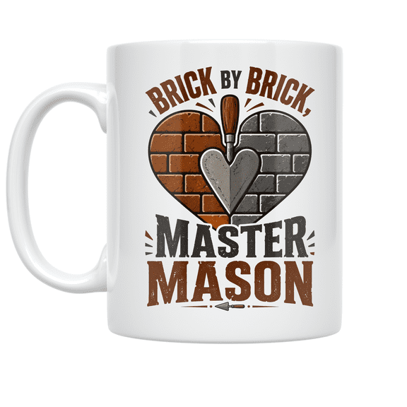 Masonry Pride Design - Master Mason - 11 oz Ceramic Coffee Mug
